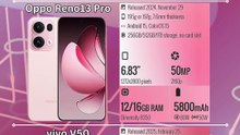 Oppo Reno15 Pro VS Oppo Reno13 Pro VS vivo V50