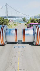 Realistic BeamNG Drive car crash physics. Watch in