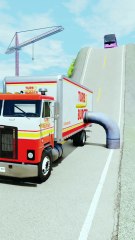 Realistic BeamNG Drive car crash physics. Watch in