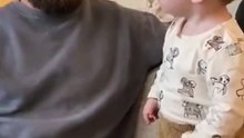 Baby Asked ‘Who Are You?’ After Dad Went Bald 😂👶