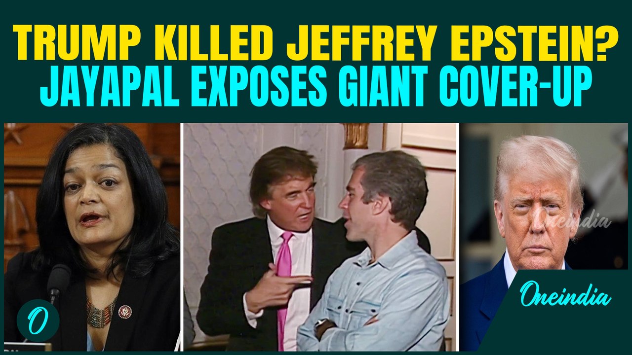 VIDEO: Trump ORDERED Epstein ‘Kill Bid’? Jayapal EXPOSES Patel's Giant FBI Cover-Up in Epstein Case