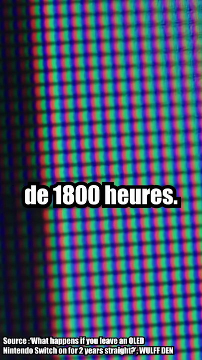 Ecran OLED : Arretez d'avoir peur