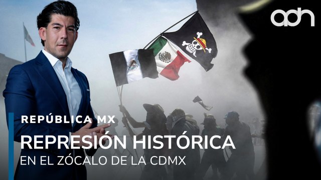 Ya estamos cansados de tener miedo. Represión histórica en el Zócalo de la CDMX I República Mx