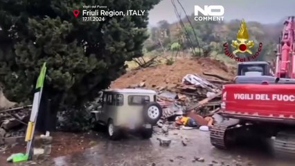Las fuertes lluvias provocan graves inundaciones en el noreste de Italia