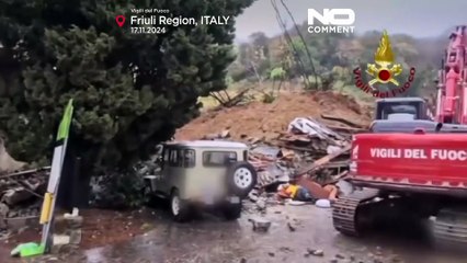 Heavy rain triggers severe flooding in northeastern Italy