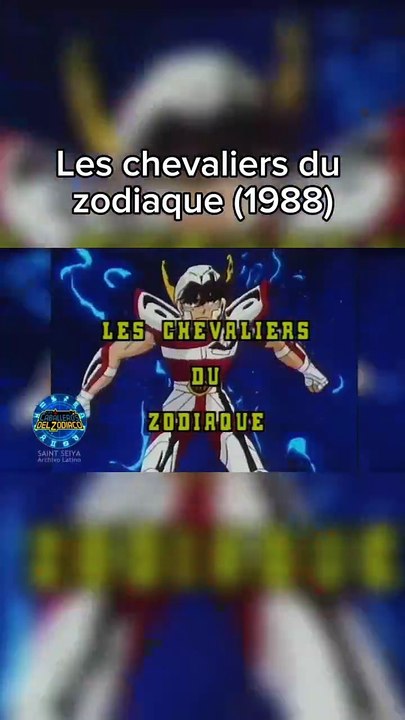 Le générique des chevaliers du zodiaque