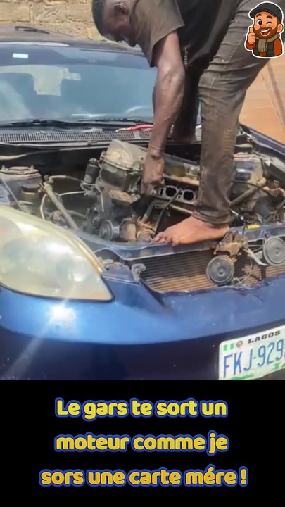 sortir un moteur