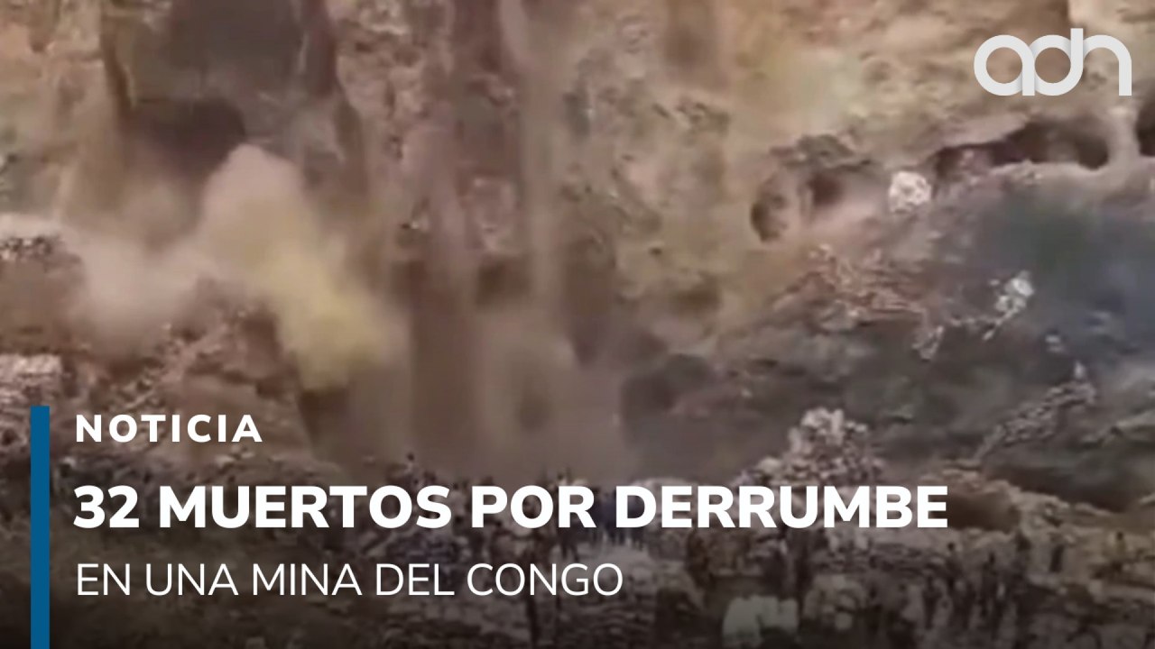 Al menos 32 muertos por derrumbe de una mina en el Congo - Vídeo ...
