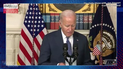 Liberals Not Happy With Jon Stewart Criticizing Joe Biden | THR News Video