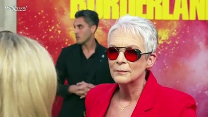 'Borderlands' Star Jamie Lee Curtis Gushes Over Friendship With Cate Blanchett | THR Video