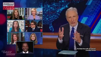 Jon Stewart Blasts Media Coverage of Trump Trial | THR News Video