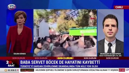 Baba Servet Böcek de hayatını kaybetti