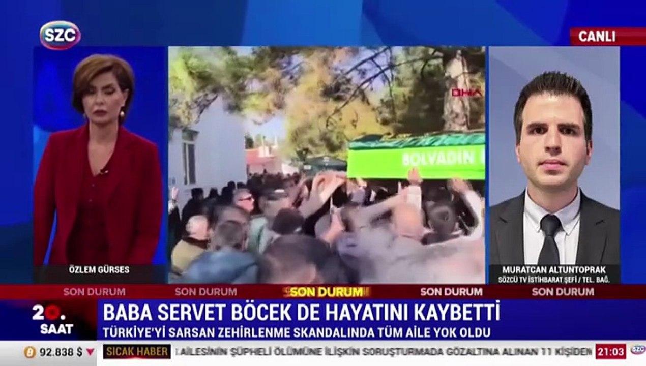 Baba Servet Böcek de hayatını kaybetti