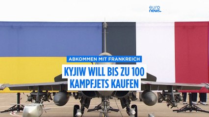 Selenskyjs Besuch bei Macron: 100 Rafale-Jets für die Ukraine