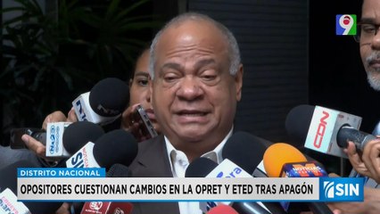 Cambios de Abinader en la OPRET y ETED fue cuestionado | Primera Emisión SIN