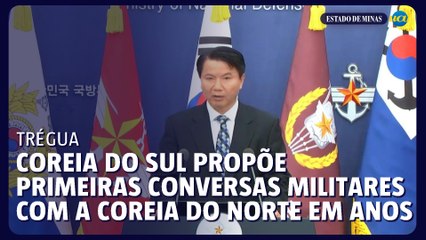 Coreia do Sul propõe primeiras conversas militares com a Coreia do Norte em anos