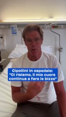 Cipollini in ospedale: "Ci risiamo, il mio cuore continua a fare le bizze"