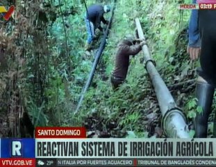 Mérida | Gobierno Bolivariano recupera el sistema de riego agrícola en la parroquia Las Piedras