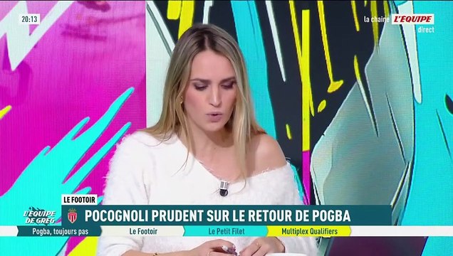Sébastien Pocognoli sur le retour de Paul Pogba avec Monaco : « J'essaie de ne plus trop m'avancer » - Foot - Ligue 1 - Monaco