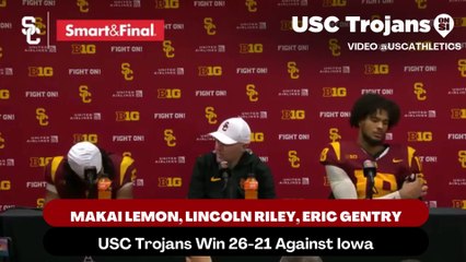 USC Trojans discuss their mindset against Iowa