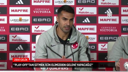 Zeki Çelik: Play-off’tan gitmek için elimizden geleni yapacağız