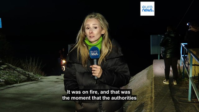 Russian strike hits Turkish LNG tanker in Odesa prompting evacuation of villages in Romania