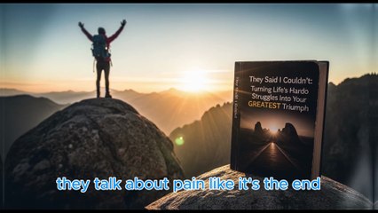 They Said I Couldn't Turning Life's Hardest Strug