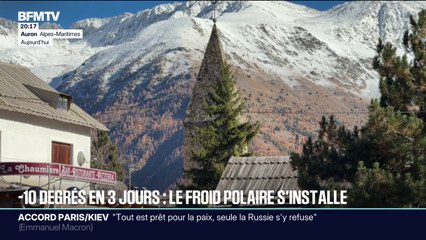 -10 degrés en trois jours: le froid polaire s'installe en France