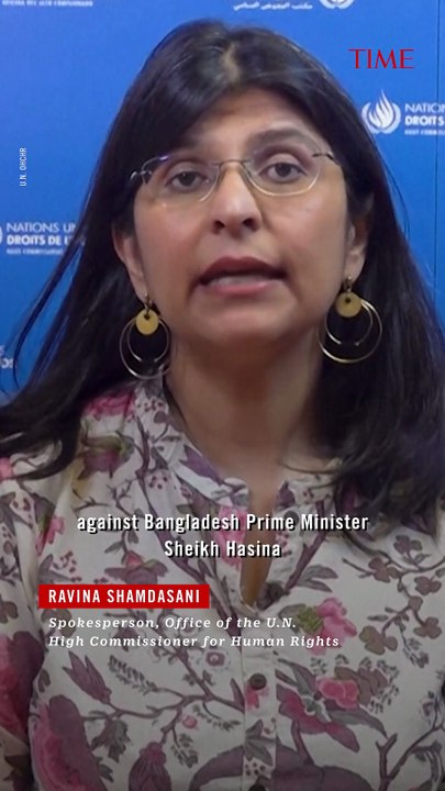 Former Bangladesh Prime Minister Sheikh Hasina Sentenced to Death for Crimes Against Humanity [VERTICAL]