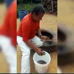 Como consertar pneu estourado utilizando panela de pressão meme panela explodiu kkkk_360p