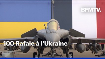 Emmanuel Macron confirme que l'Ukraine va acheter jusqu'à 100 Rafale