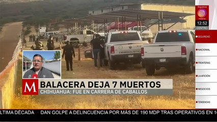 Ocho muertos tras balacera en carreras de caballos en Parral, Chihuahua