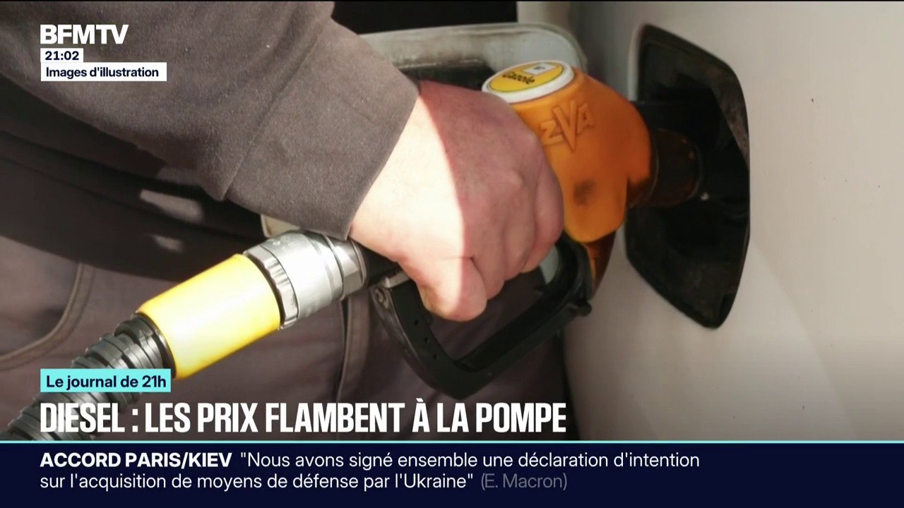 Guerre en Ukraine, approche de l'hiver ... Le prix du gazole flambe à la pompe