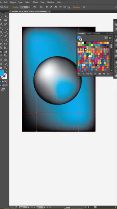 Meshtool tips in adobe illustrator