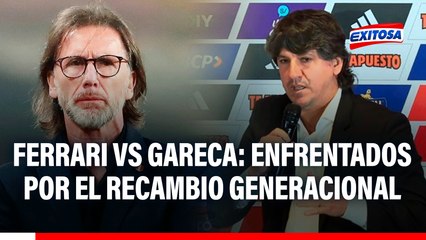 FERRARI VS GARECA: Tenso DEBATE sobre el RECAMBIO GENERACIONAL en la Selección Peruana