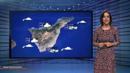 La previsión del tiempo en Canarias para el 18 de noviembre de 2025, en Atlántico Televisión.