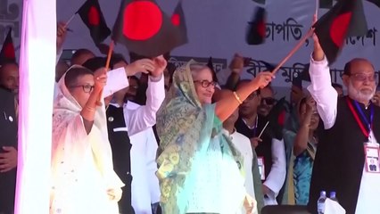 '시위 유혈진압' 전 방글라데시 총리 사형 선고 / YTN