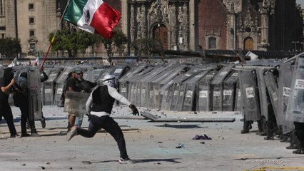 Clashes in Mexico City as ‘Gen Z’ protests leave 120 injured, 20 arrests