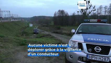 Explosion sur une voie ferrée en Pologne : Donald Tusk dénonce un "acte de sabotage sans précédent"