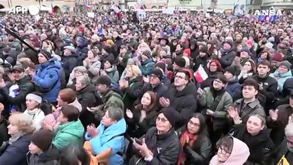 Praga, in piazza contro Babis nell'anniversario della Rivoluzione di velluto