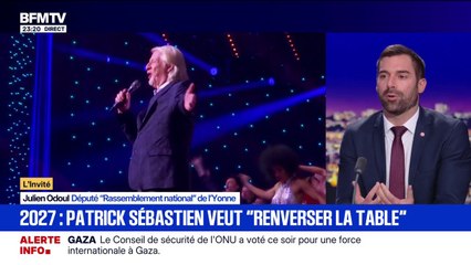 Présidentielle 2027: "Le Rassemblement national sera très clairement le favori parce qu'il incarne aujourd'hui le seul parti de rupture", déclare Julien Odoul, député RN
