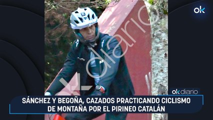 Sánchez y Begoña, cazados practicando ciclismo de montaña por el Pirineo catalán