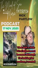 Clip from Mind of Sai Marie interview with Rick Partlow - the art of military science fiction...