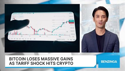 Bitcoin Loses Massive Gains As Tariff Shock Hits Crypto