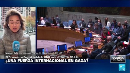 Consejo de Seguridad de la ONU votará sobre "plan de paz" para Gaza