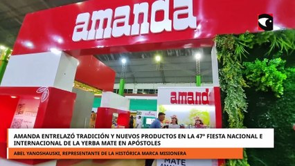 La histórica marca misionera combinó tradición y nuevos productos en la 47° Fiesta Nacional e