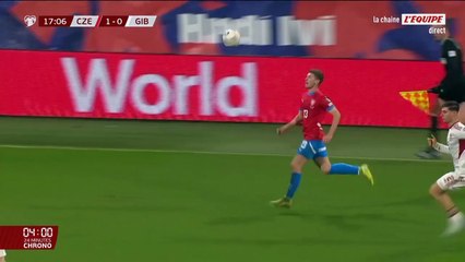 Les buts de République tchèque-Gibraltar - Foot - Qualif. Coupe du monde
