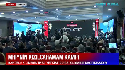 MHP lideri Devlet Bahçeli'den 6'lı masaya çağrı: Erdoğan etrafında tek yumruk olalım