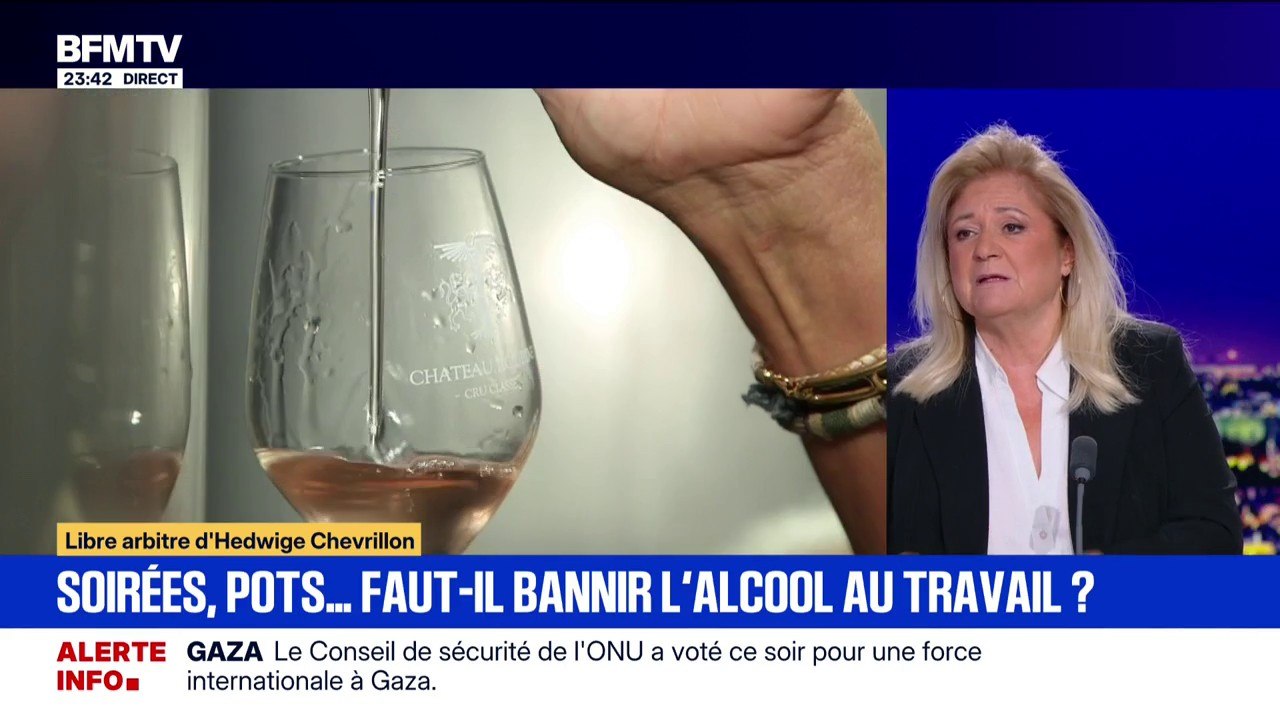 LIBRE ARBITRE D'HEDWIGE CHEVRILLON - Soirées, pots ... Faut-il bannir l'alcool au travail ?