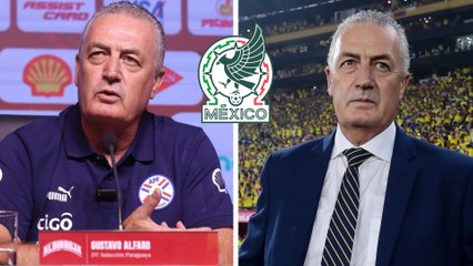 Gustavo Alfaro acepta que la Selección Mexicana "tiene un fútbol local muy poderoso" previo al encuentro Paraguay